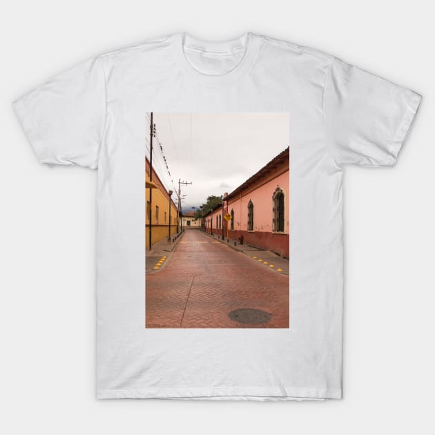 The Streets Of Comayagua - 3 © T-Shirt by PrinceJohn